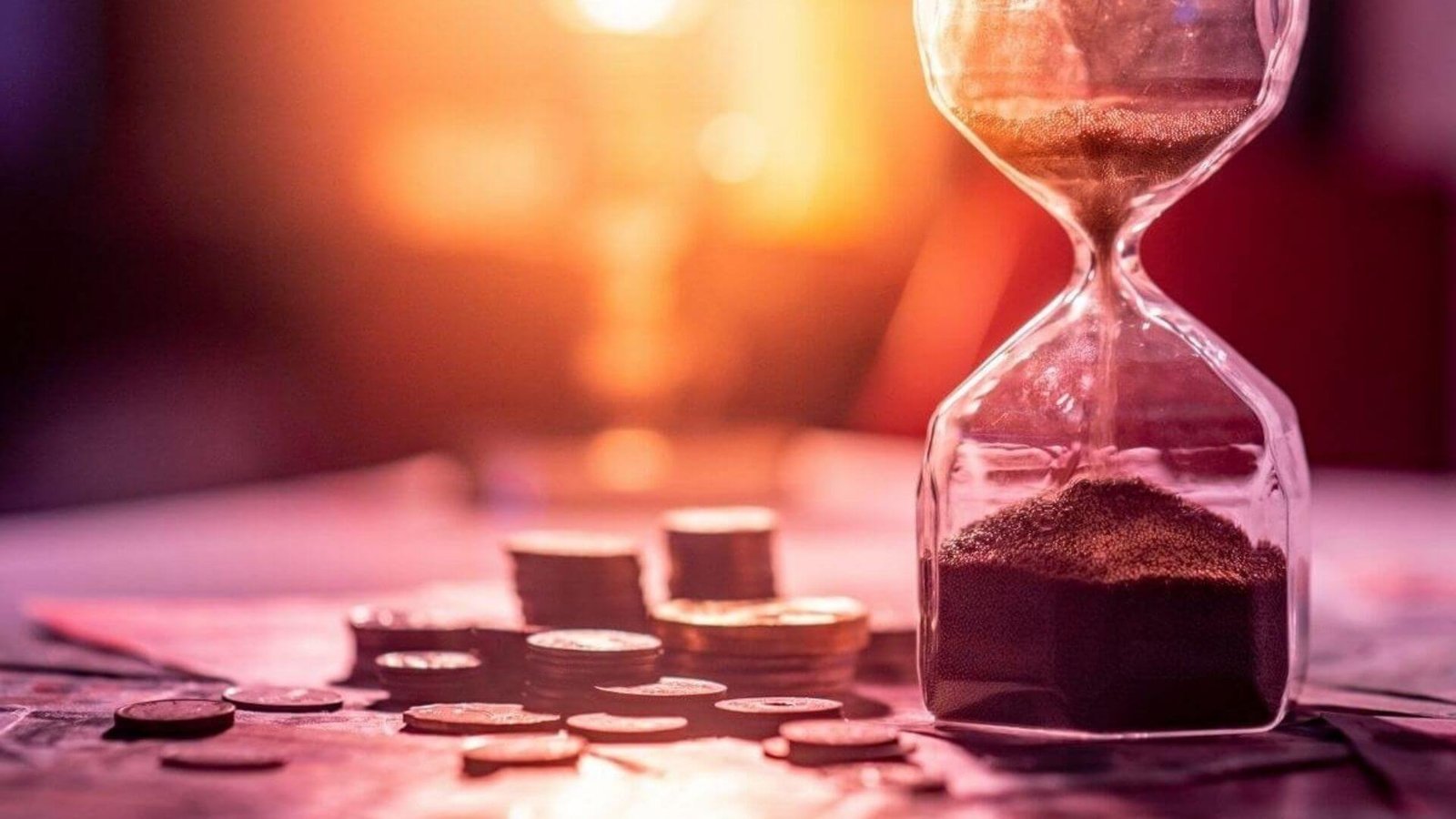 Travel hourglass time money