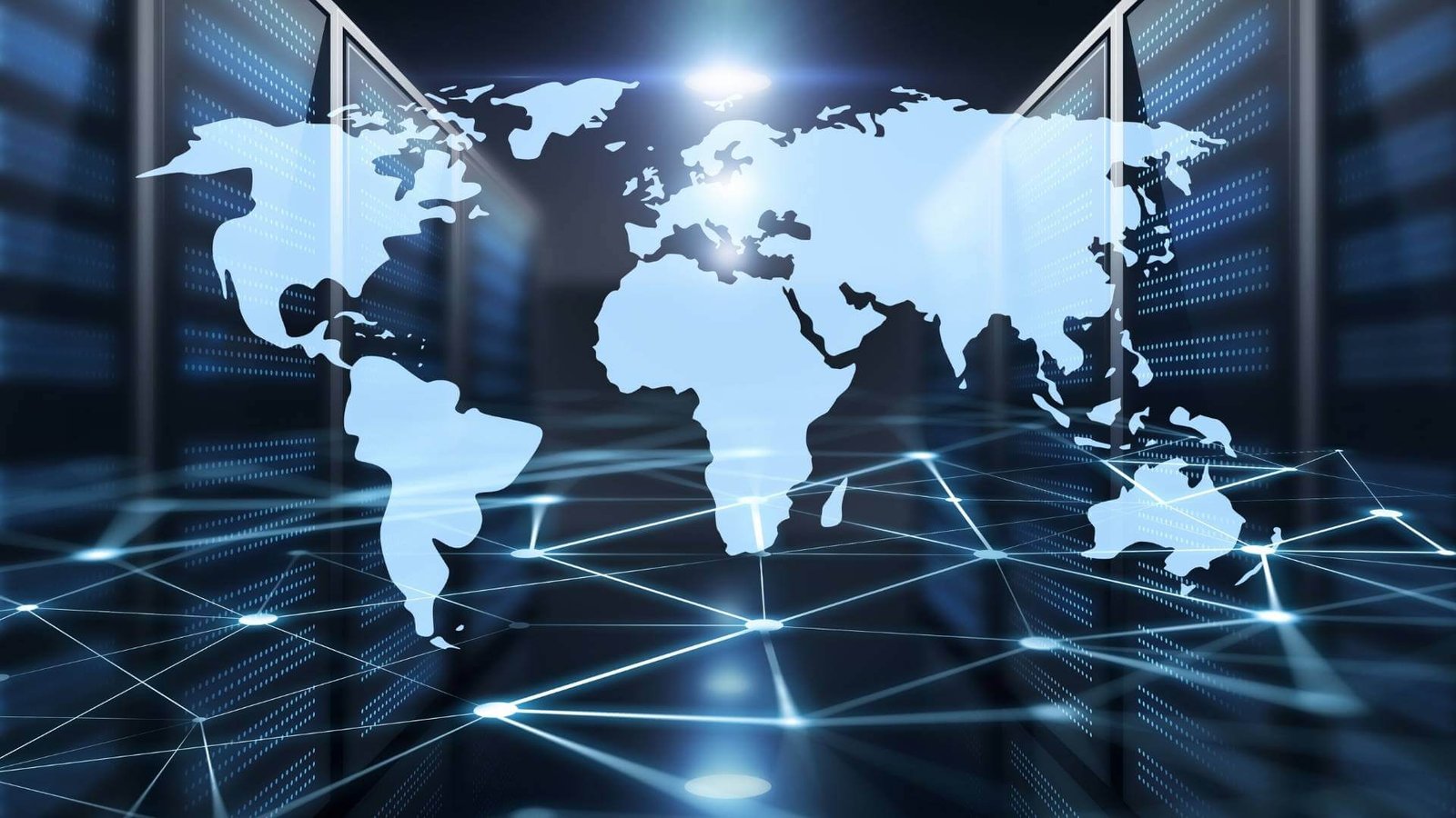 Map grid connections